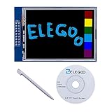 ELEGOO UNO R3 - visualización táctil TFT de 2.8 pulgadas con enchufe para tarjeta SD con datos...