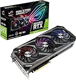 Asus Tarjeta Gráfica Nvidia GeForce RTX 3070 Ti ROG-STRIX-RTX3070TI-O8G-GAMING, Edición OC, PCIe...