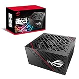 Asus Fuente de poder 1000W ROG-Strix-1000G, certificación 80 Plus Gold, cables totalmente...