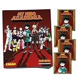 Editorial Panini - Multiset album pasta suave + 4 sobres de estampas My Hero Academia 2024