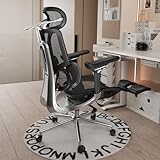 Hbada E3 Silla ergonómica de oficina Pro con soporte lumbar dinámico, reposacabezas ajustable 4D...