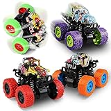 Yanlin Juguetes Monster Truck, Mountain Buggy Toys - Paquete de 4, Regalos de Navidad Suministros...