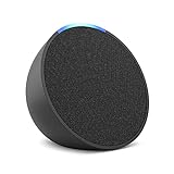 Amazon Echo Pop | Bocina inteligente y compacta con sonido definido y Alexa | Negro