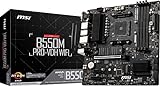 MSI B550M Pro-VDH WiFi ProSeries Placa Base (AMD AM4, DDR4, PCIe 4.0, SATA 6Gb/s, M.2, USB 3.2 Gen...