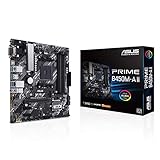 Asus Motherboard Prime B450M-A II, AMD AM4 Ryzen (mATX, DDR4 4400 O.C., NVMe, HDMI 2.0b/DVI/D-Sub,...