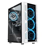 XTREME PC GAMING AMD Radeon RX 6500 XT Ryzen 5 5500 SSD 250GB 2TB WiFi (White Kronos)