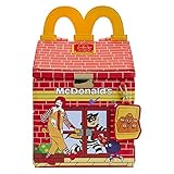 Loungefly McDonalds - Mini mochila oficial de Happy Meal, color rojo