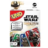 UNO, Mandalorian, Juego de Cartas para niños a Partir de 7 años