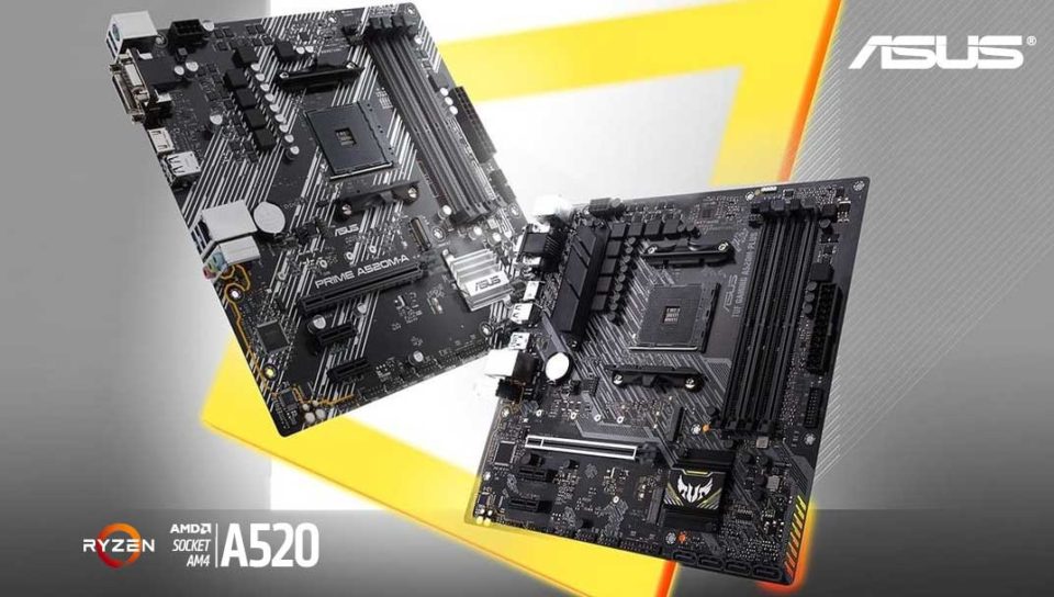 ASUS-A520-MOTHERBOARDS