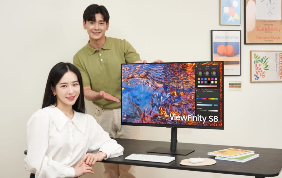 Samsung ViewFinity S8 Monitor Creador Contenido