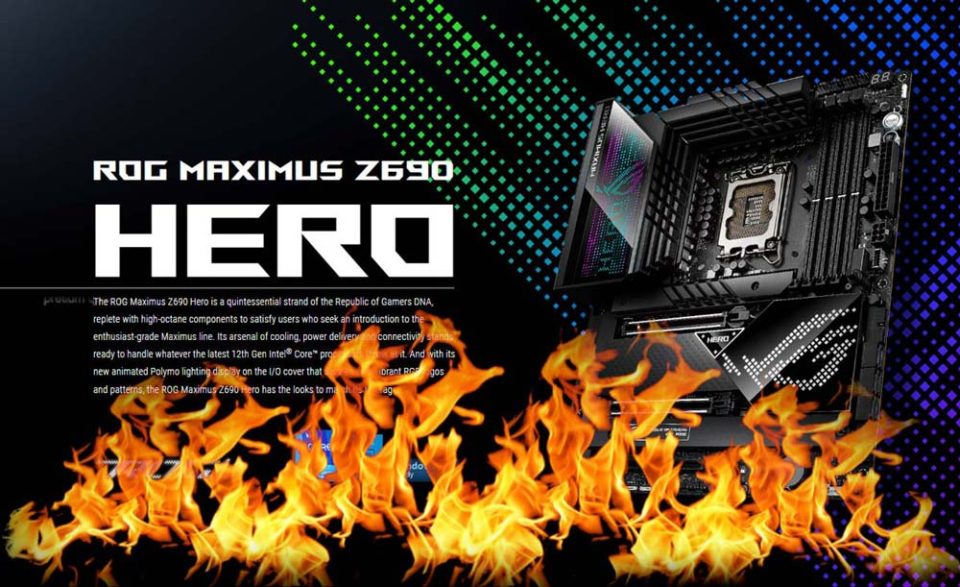 ASUS ROG Maximus Z690 HERO Recall