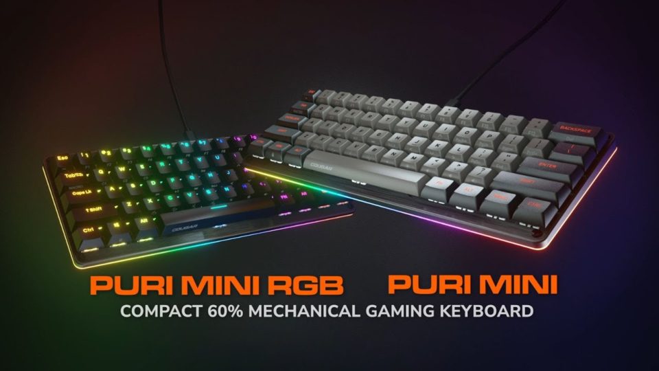 COUGAR Puri Mini RGB Teclado Gamer Mecanico