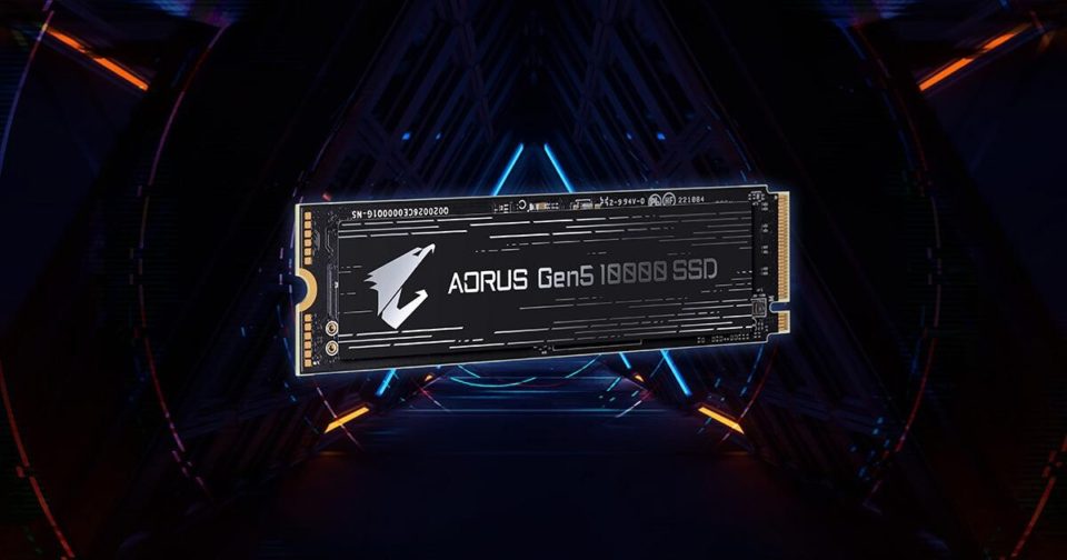 GIGABYTE AORUS Gen5 10000 PCIe SSD