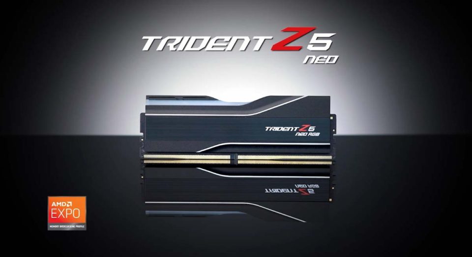 GSkill Trident Z5 Neo RGB DDR5 AMD Ryzen 7000
