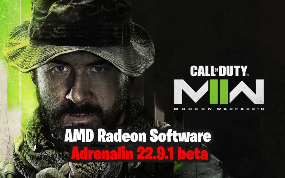 AMD Radeon Drivers Call of Duty Modern Warfare II