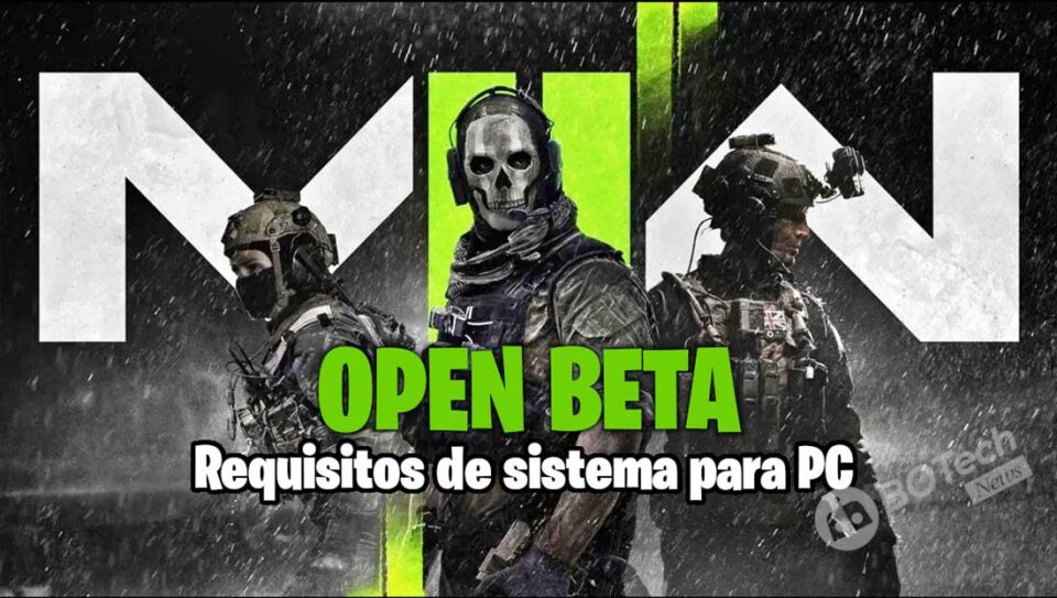 Call of Duty Modern Warfare II Open Beta Requisitos Sistema PC
