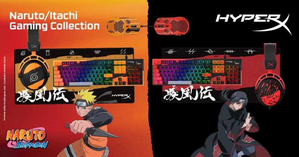 HyperX Naruto Shippuden Gaming Coleccion Gamers