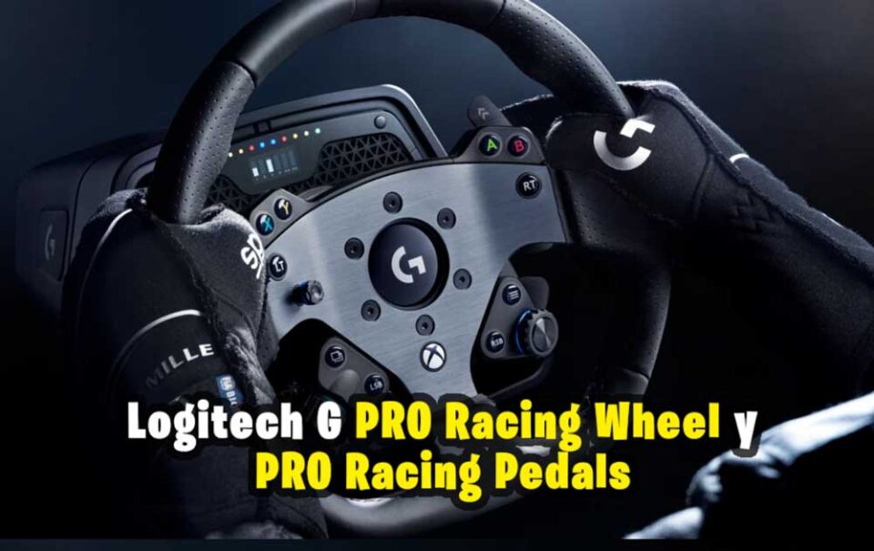 Logitech G PRO Racing Wheel PRO Racing Pedals