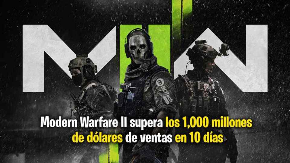 Call Duty Modern Warfare II Ventas 10 Dias