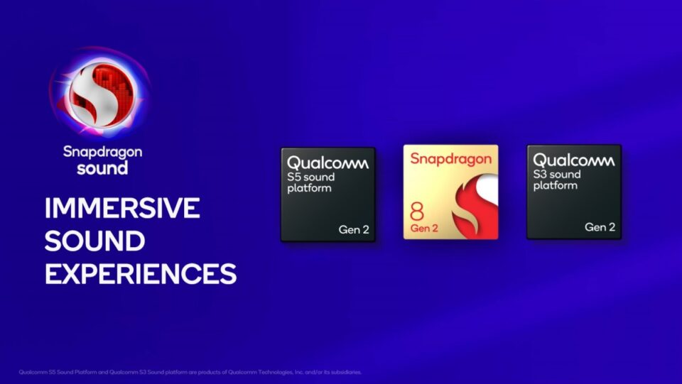 Qualcomm Snapdragon Sound S3 Gen 2 S5 Gen 2 Bluetooth LE