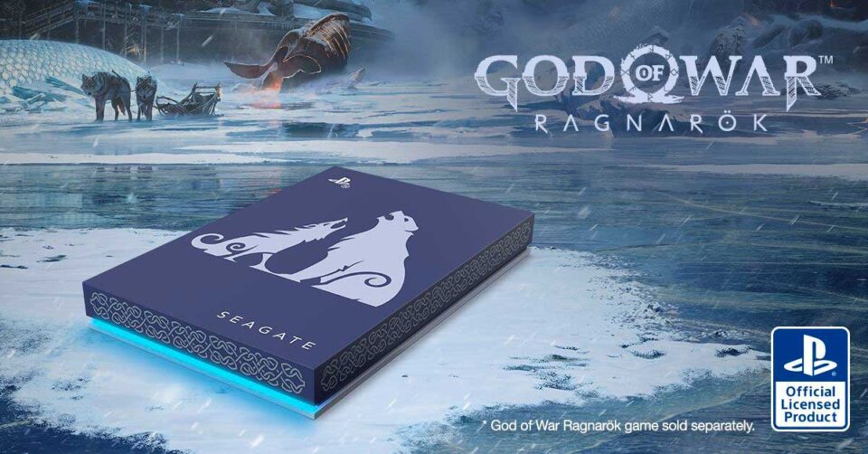 Seagate God of War Ragnarök Limited Edition Game Drive HDD