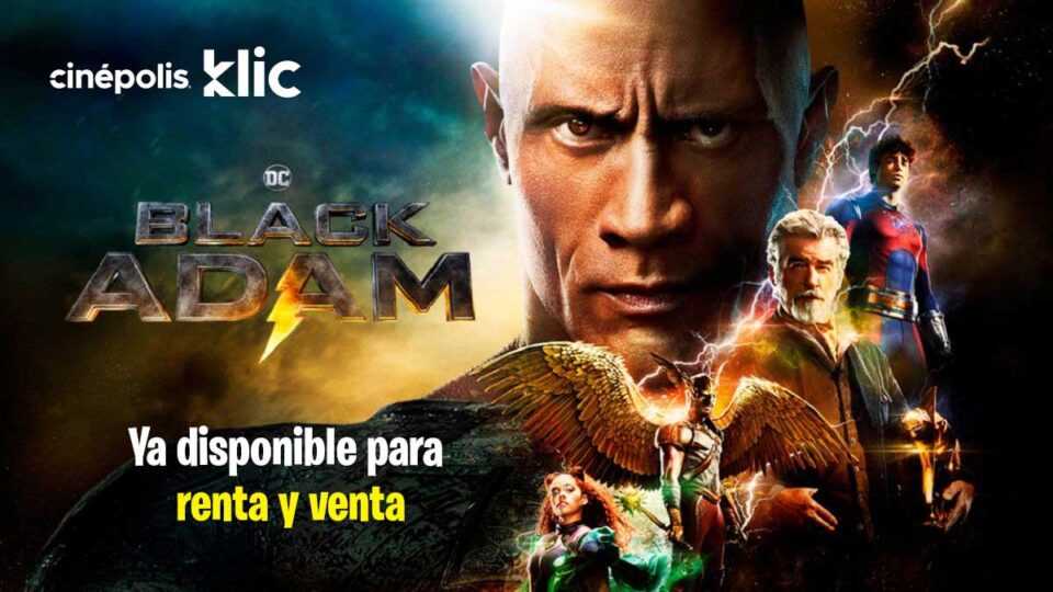 Cinepoli Klic Black Adam Mexico Renta Venta Mexico