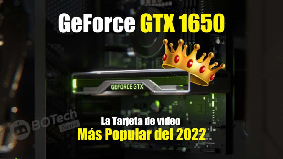 Steam GeForce GTX 1650 Noviembre 2022 Gamers