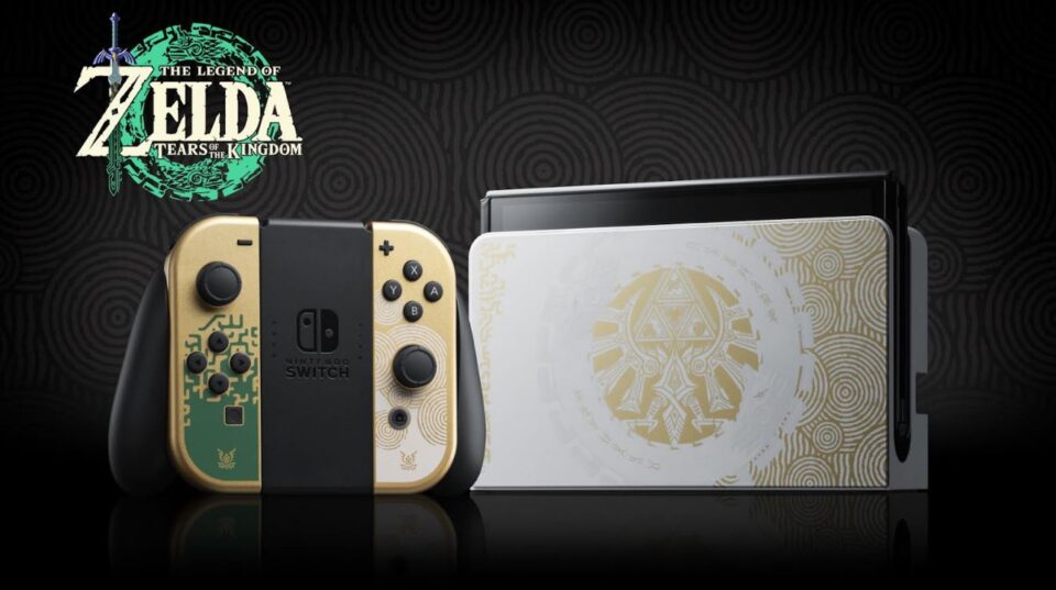 Nintendo Switch OLED The Legend of Zelda Tears the Kingdom Edition