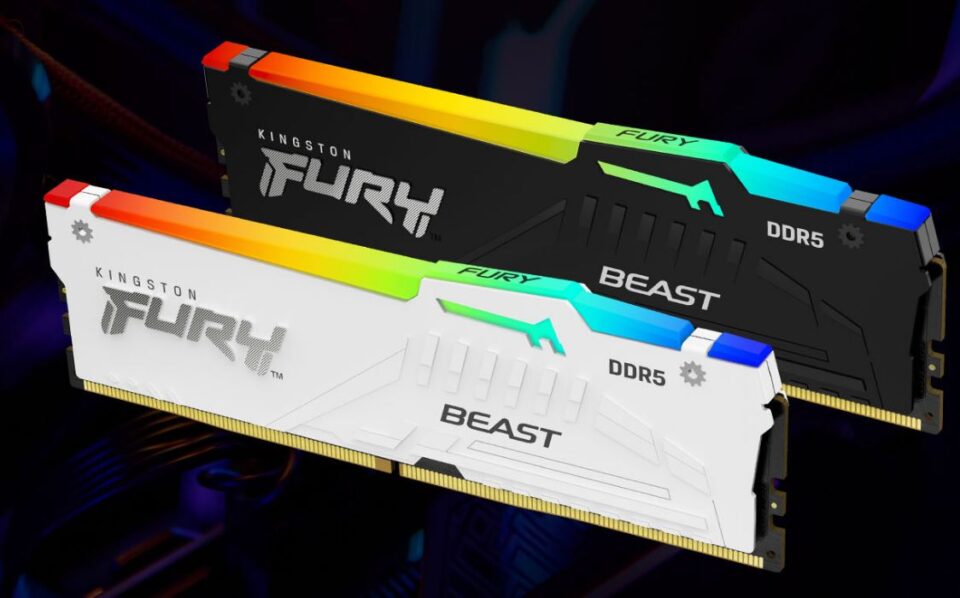 Kingston FURY Beast DDR5 White Edition Mexico