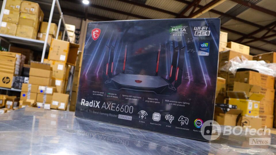 MSI Radix AXE660 WiFi 6E Router Gamer Amazon Mexico