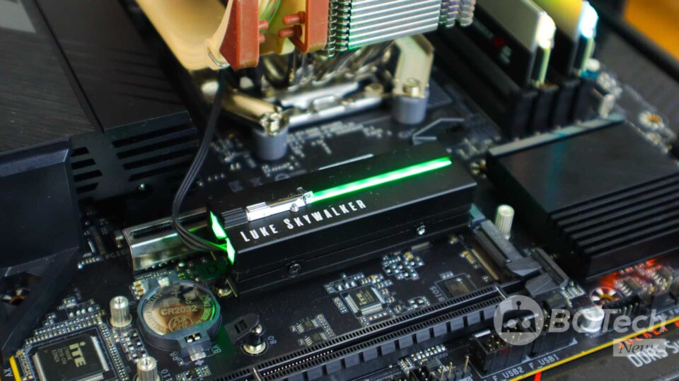 Seagate Firecuda Lightsaber Star Wars SSD NVMe PCIe Gen 4 1TB Review