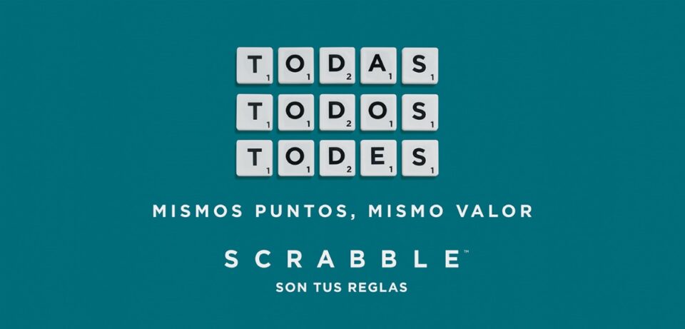 Scrabble cambia las reglas para ser inclusivo