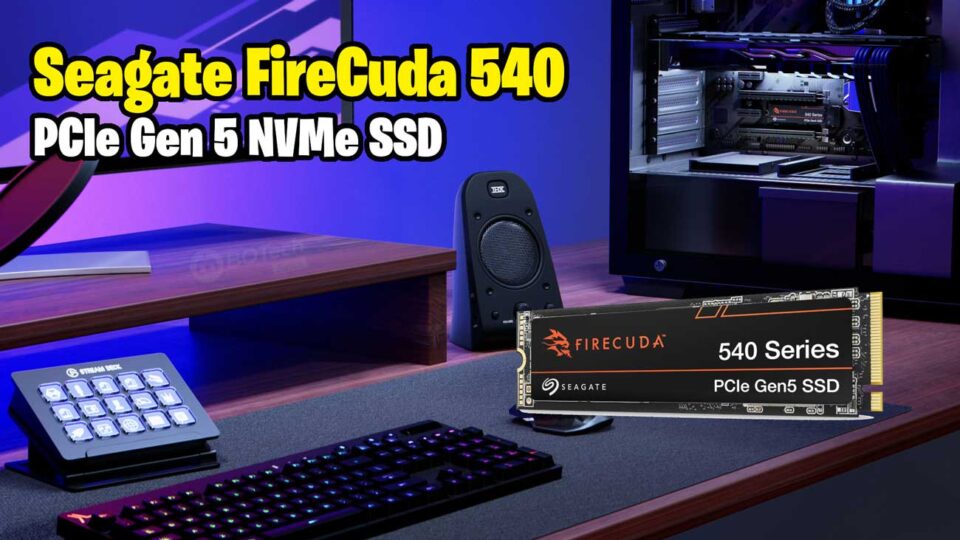 Seagate firecuda 540 NVMe PCIe Gen 5