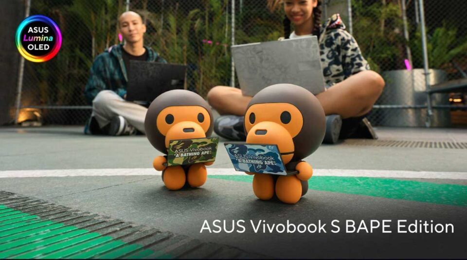 ASUS Vivobook S 15 OLED BAPE Laptop Intel Core 13a Gen Raptor Lake oficial
