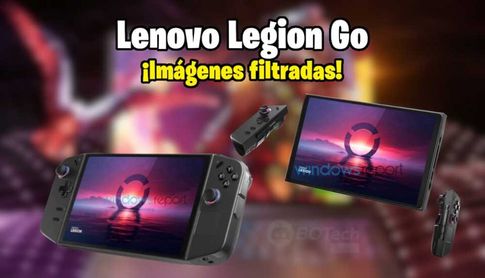 Lenovo Legion Go Imagenes filtradas consola portatil