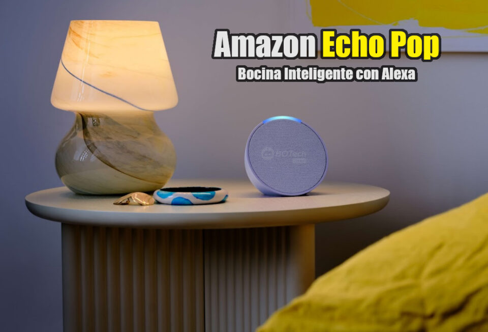Amazon Echo Pop Bocina Inteligente Mexico precio