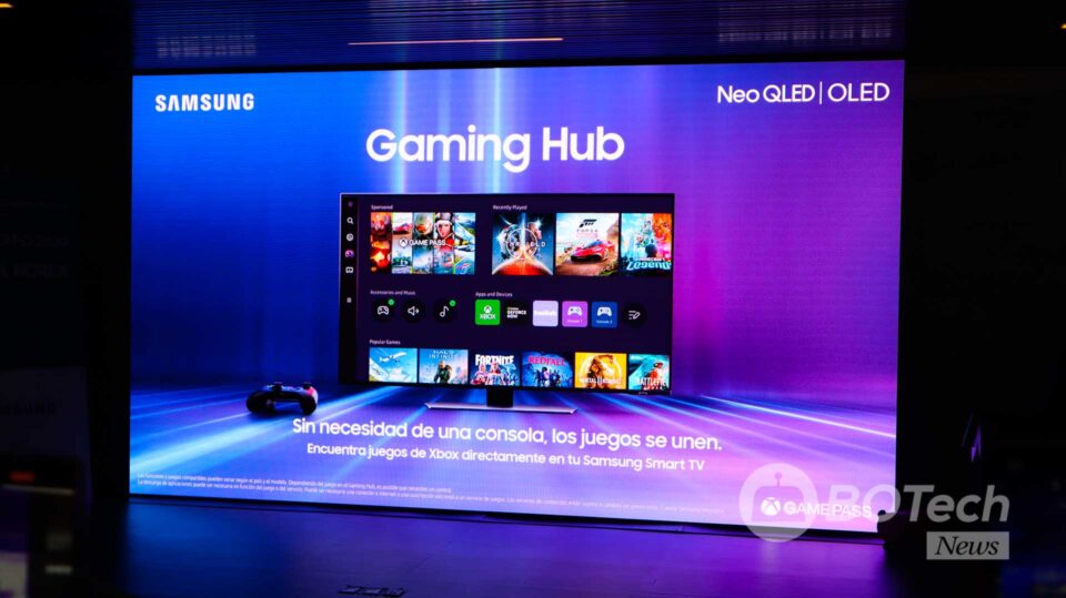 Samsung Gaming HUB Mexico Xbox Game Pass GeForce NOW