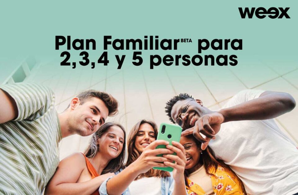 weex Plan Familiar prepago Datos precio Whatsapp ilimitado