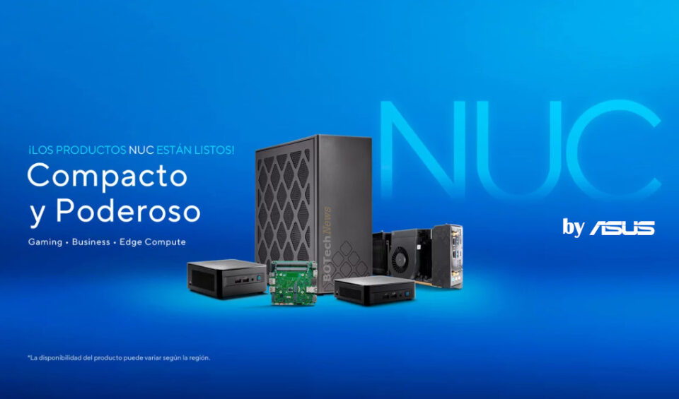 ASUS Intel NUC Gaming Industrial Comercial neogocio