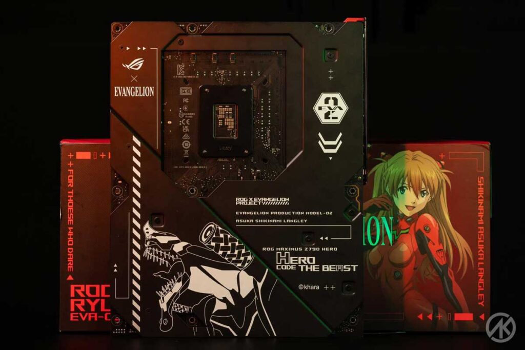 ASUS ROG MAXIMUS Z790 HERO EVA 02 Evangelion Motherboard beast