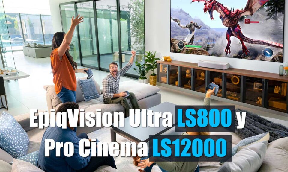Epson EpiqVision Ultra LS800 Pro Cinema LS12000 Mexico proyectores 4K