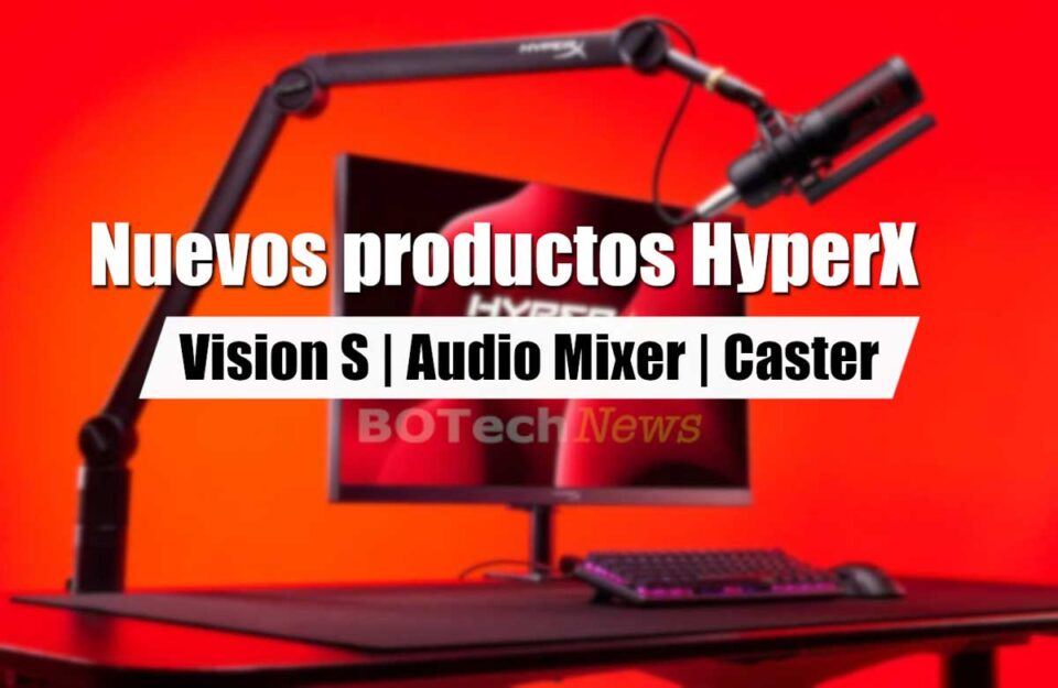 HP Imagine 2023 HyperX Nuevos lanzamiento productos Gamers Streamers