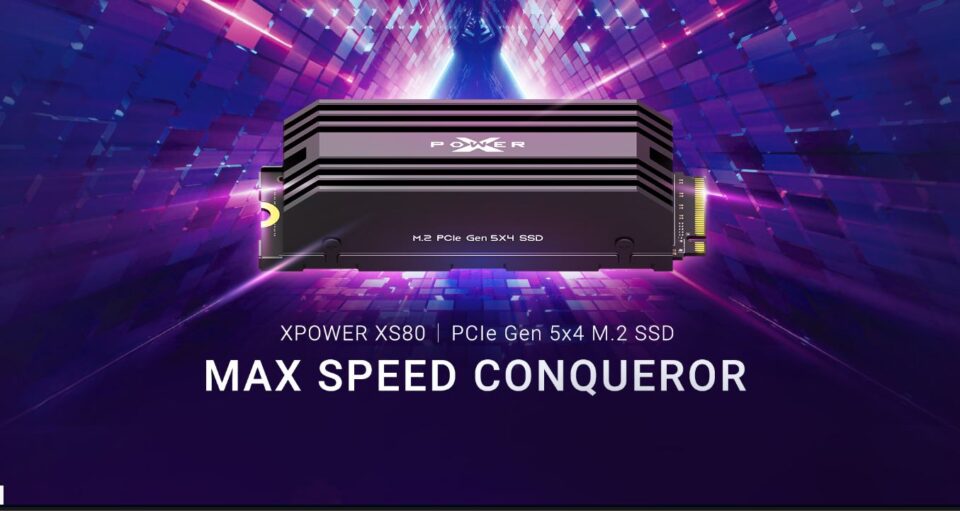 Silicon Power XPOWER XS80 PCIe Gen 5 SSD oficial