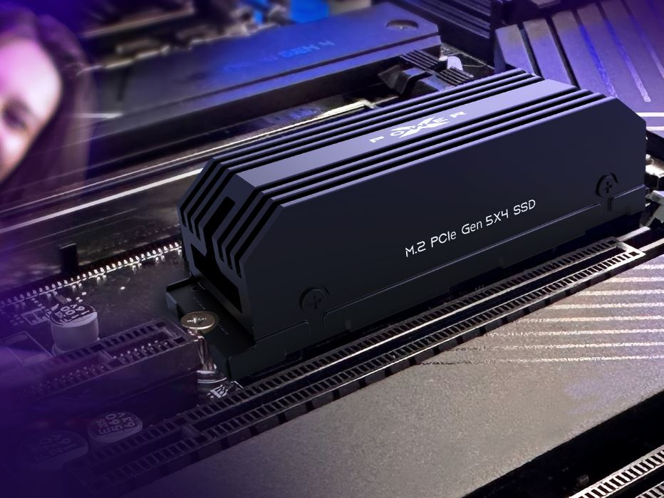 Silicon Power XPOWER XS80 PCIe Gen 5 SSD cooler