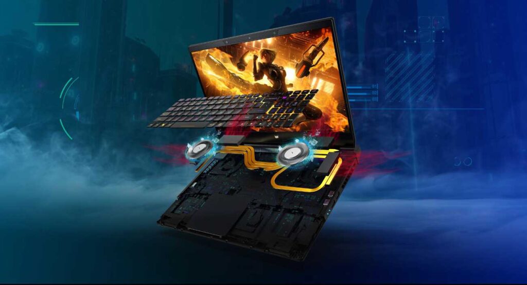 Acer Predator Helios 15 3D SpatialLabs Enfriamiento