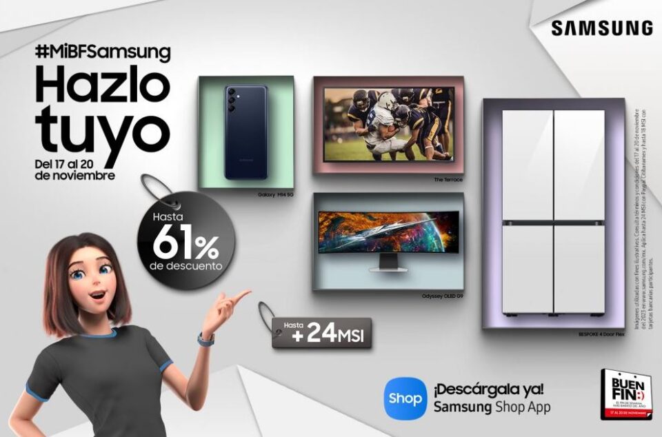 Samsung Refrigedor Television Smartphone Buen Fin 2023