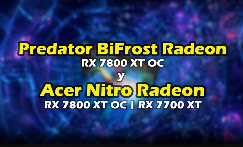 ACER Predator BiFrost Radeon RX 7800 XT OC Especificaciones