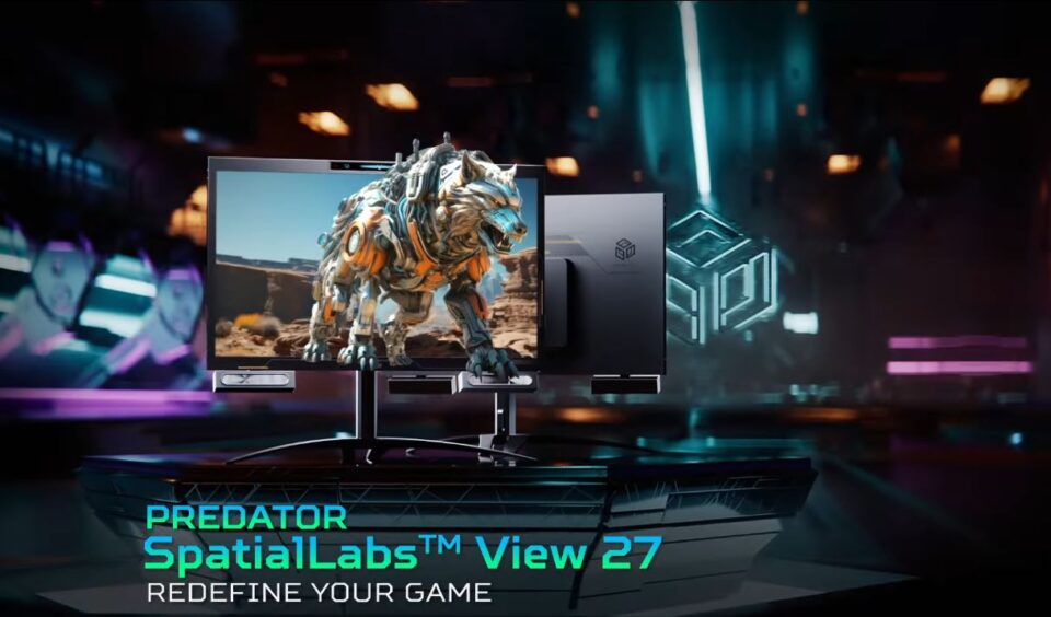 ACER Predator SpatialLabs Views 3D Monitor Gamer