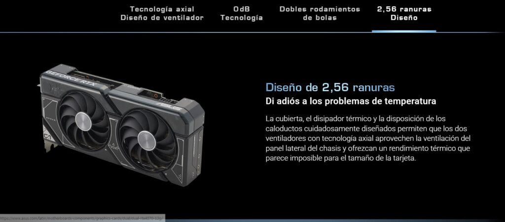 ASUS DUAL GeForce RTX 4070 Super 12G Cooler