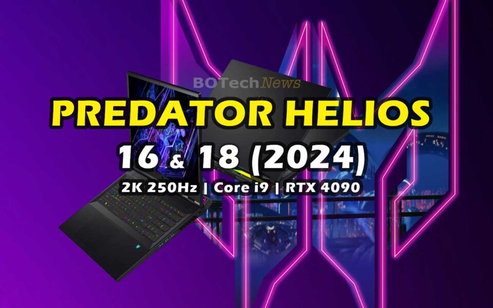 Acer PREDATOR HELIOS 16 18 2024 Laptop Gamer